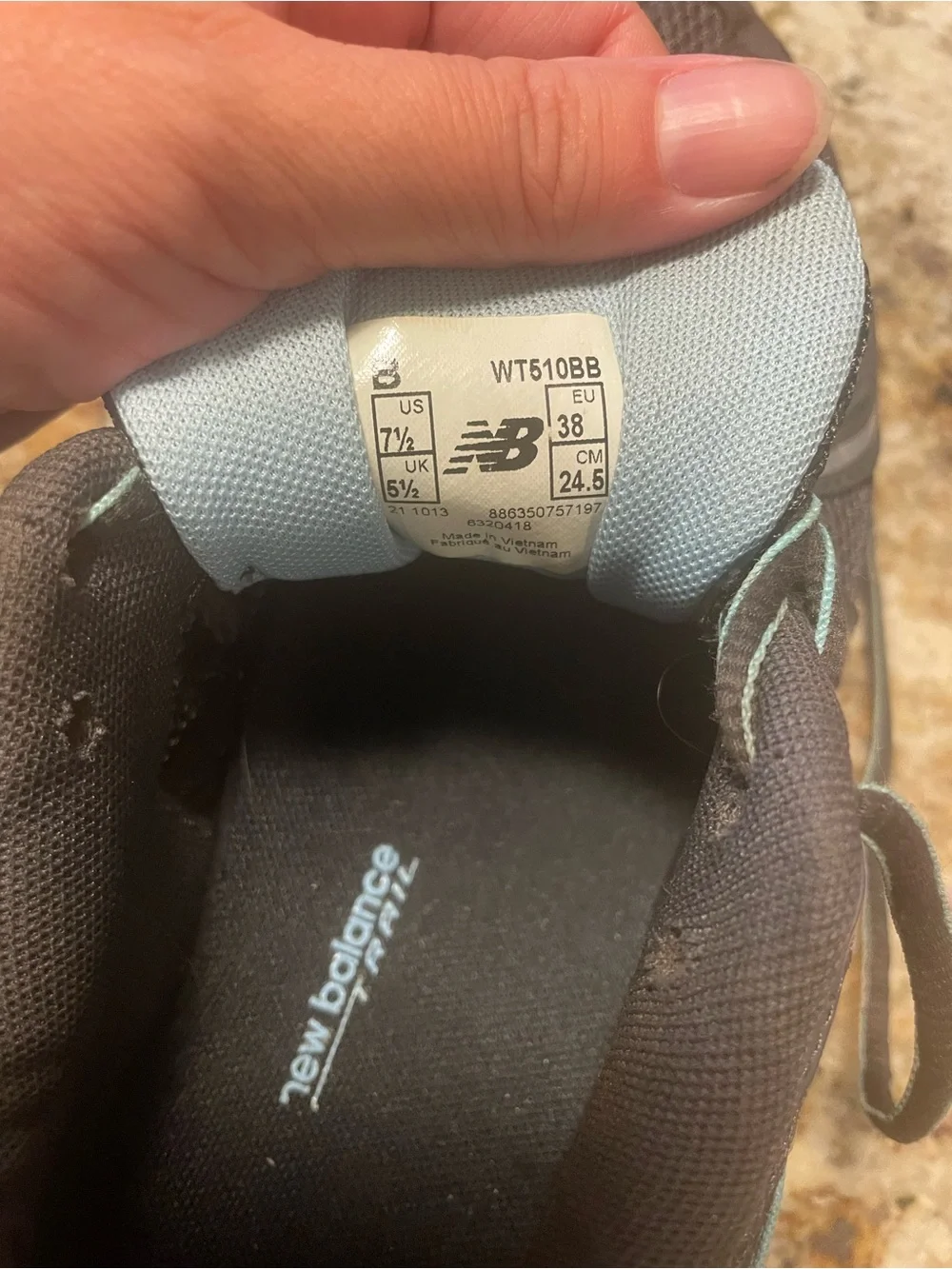 New balance Women's grey Athletic Running Shoes with Teal Accents